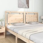 vidaXL Tête de lit 185 5x4x100 cm Bois massif de pin