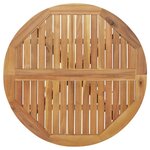 vidaXL Ensemble à manger de jardin 3 Pièces Bois d'acacia solide