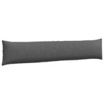 vidaXL Coussins de canapé 2 Pièces Gris foncé 200 x 40 cm