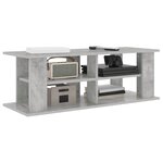 vidaXL Support de télévision Gris béton 96 x 35 x 33 5 cm