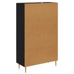vidaXL Haut Armoire avec tiroir Chêne noir 69 5 x 31 x 115 cm