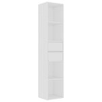 vidaXL Bibliothèque Blanc 36x30x171 cm Bois d'ingénierie