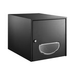 Boîte aux lettres STEELBOX Double Face normalisée - Noir 9005 - Decayeux