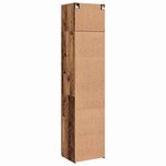 vidaXL Armoire de rangement Montage mural Bois ancien 50 x 41 x 225 cm