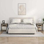 vidaXL Cabinet de chevet 2 Pièces Chêne Sonoma 38 x 30 x 48 cm