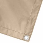 vidaXL Écran de balcon Beige 75 x 200 cm Oxford alu enduit de PU