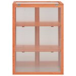vidaXL Serre Bois 75x47x109 cm