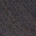 vidaXL Tapis fait à la main Jute Rond 240 cm Gris foncé