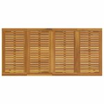 vidaXL Ensemble de salle à manger pour jardin 9 Pièces Beige