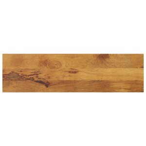 vidaXL Dessus de table 110x30x2 5cm rectangulaire bois massif manguier