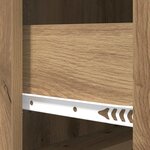 vidaXL Armoire à tiroirs Chêne artisanal 66 x 34 5 x 87 cm