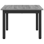 vidaXL Table basse Gris Sonoma 50 x 50 x 36 cm Bois d'ingénierie