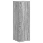 vidaXL Étagère latérale Gris Sonoma 33 x 32 x 100 5 cm