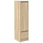 vidaXL Buffet haut chêne sonoma 29 5x34x119 5 cm bois d'ingénierie