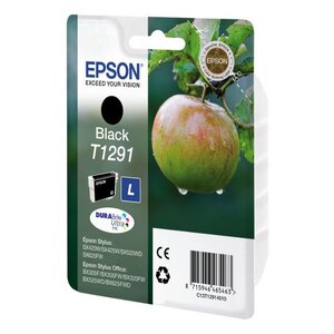 Cartouche d'encre epson pomme t1291 (noir)