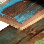 vidaXL Meuble TV 130x40x40 cm Bois de récupération massif