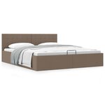 vidaXL Cadre de lit à rangement hydraulique sans matelas 180x200 cm