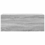 vidaXL Armoire murale de bain sonoma gris 80x25x30cm bois d'ingénierie
