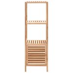 vidaXL Armoire de salle de bain Bois de noyer 39 5x35 5x123 cm