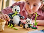 LEGO Creator - Animaux Sauvages : La Famille de Pandas (31165) - Set de Construction 3-en-1 pour Enfants de 8 Ans et Plus