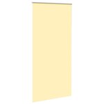 vidaXL Store enrouleur occultant jaune largeur du tissu 85 7 cm