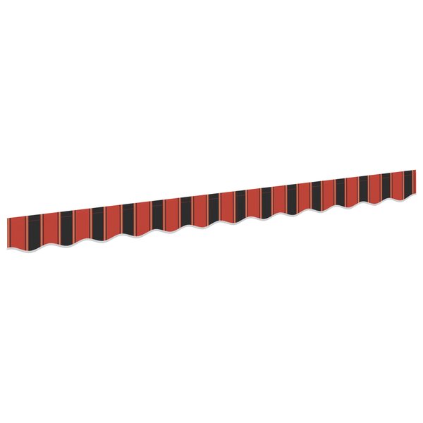 vidaXL Banderole de store pour cadre de 2 5 m - Multicolore  2 3x0 2 m