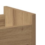 vidaXL Armoire chêne artisanal 60 x 22 x 79 cm Bois d'ingénierie