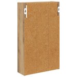 vidaXL Armoire murale de salle de bain Chêne artisan 30 x 10 x 50 cm
