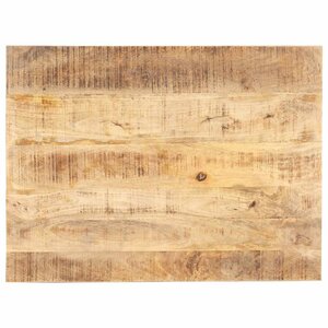 vidaXL Dessus de table Bois de manguier solide 15-16 mm 90x70 cm