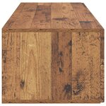 vidaXL Meuble TV mural Bois ancien 98 x 41 x 30 cm Bois d'ingénierie