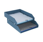 Lot de 2 corbeilles à courrier officebyme - x 2 - exacompta