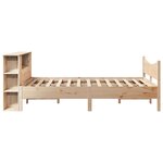 vidaXL Cadre de lit sans matelas 120x200 cm bois de pin massif
