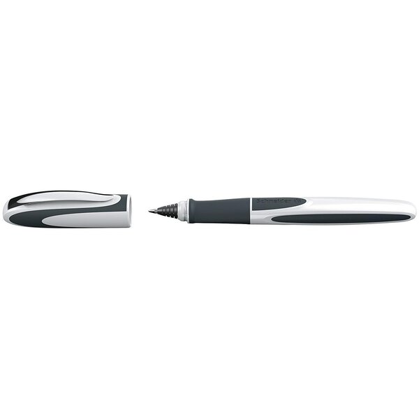 Roller à cartouche d'encre standard ray blanc- gris foncé schneider