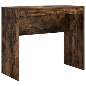 vidaXL Bureau Chêne fumé 90 x 40 x 76 cm Bois d'ingénierie