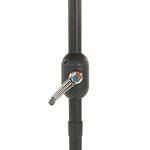 vidaXL Parasol de jardin avec mât en acier bleu 324x324x247 cm