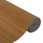 vidaXL Cloison de séparation marron largeur 250 cm hauteur 165 cm bambou