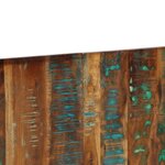 vidaXL Tête de lit multicolore 160 cm bois massif récupération