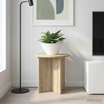 vidaXL Support de Plante 2 pièces Chêne Sonoma 40 x 40 x 40 cm