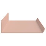 vidaXL Étagère flottante 4 pc Rose 60 x 8 5 x 2 5 cm Acier