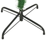 vidaXL Sapin de Noël artificiel renversé avec support Vert 240 cm