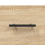vidaXL Tables de chevet murales 2 Pièces chêne sonoma 35x35x20 cm