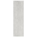 vidaXL Bibliothèque/Cloison Gris béton 80x30x103 cm Bois d'ingénierie