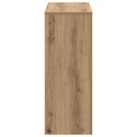 vidaXL Chêne Artisanal 82 x 29 x 74 cm