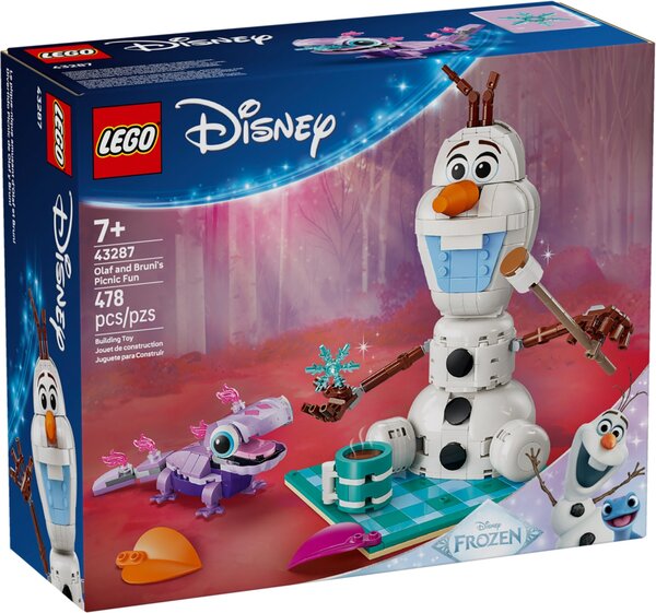 LEGO Disney Le pique-nique d'Olaf et Bruni 43287 - 478 pièces dès 7 ans