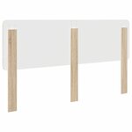 vidaXL Tête de lit Chêne Sonoma 180 cm Bois d'ingénierie
