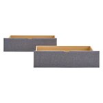 Kit de 2 Tiroirs Coulissants de Lit