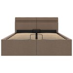 vidaXL Cadre de lit à rangement hydraulique sans matelas 140x200 cm
