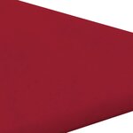 vidaXL Panneaux muraux 12 Pièces Rouge bordeaux 30x30 cm Velours 0 54 m²