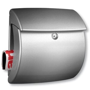 Burg-wächter boîte aux lettres kiel 886 si plastique argenté