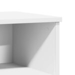 vidaXL Tables de chevet 2 Pièces blanc 40x35x50 cm bois d’ingénierie